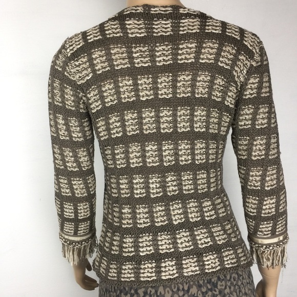 SISTE’S KNITTED ITALIAN CARDIGAN SIZE ML - Picture 4 of 9